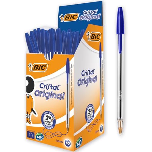 Beste Kugelschreiber Platz 11: BIC Kugelschreiber Set Cristal...