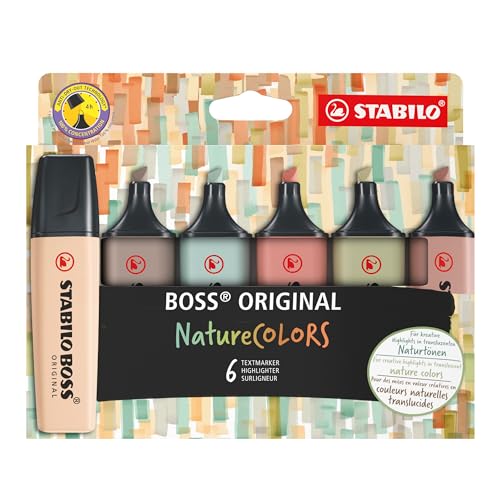 Beste Textmarker Platz 16: Textmarker - STABILO BOSS ORIGINAL...