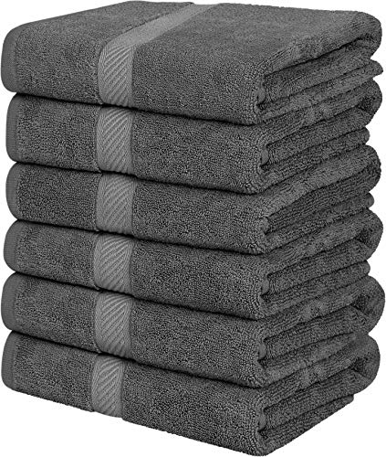 Badetuch: Utopia Towels - 6er-Pack mittelgroße Badetücher...