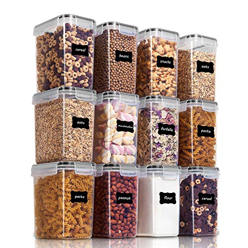 Vtopmart 1.6L Vorratsdosen Set, Müsli Schüttdose...